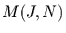 $M(J,N)$