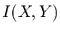 $I(X,Y)$