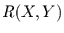 $R(X,Y)$