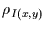 $\rho_{I(x,y)}$