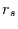 $r_{s}$