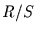 $R/S$