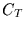 $C_{T}$
