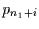 $p_{n_{1}+i}$