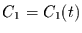 $C_{1}=C_{1}(t)$